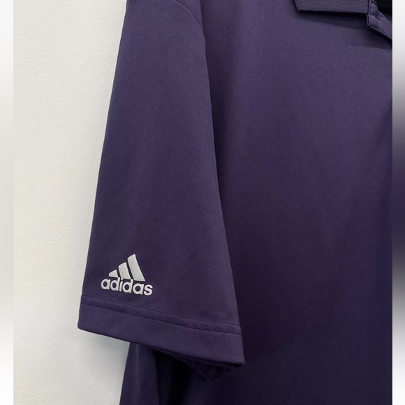 Men's XL Pinehurst 1895 Adidas Golf Polo Shirt w Staff Logo Purple - Picture 3 of 6